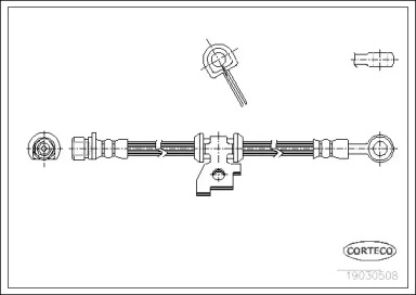Тормоза CORTECO для HONDA PRELUDE II (AB) 1.8 EX