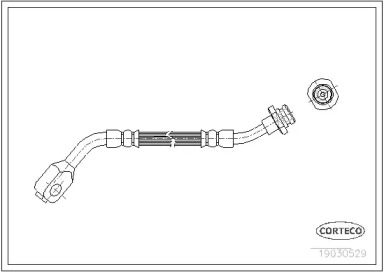 Тормоза CORTECO для NISSAN TERRANO I (WD21) 2.4 i 4WD