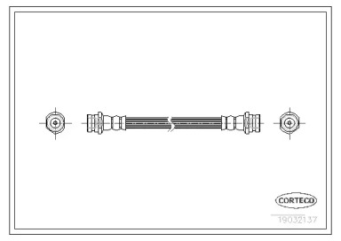 Тормоза CORTECO для MAZDA 626 III Hatchback (GD) 2.2 12V