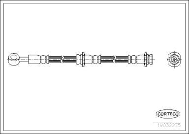Тормоза CORTECO для NISSAN PRIMERA Traveller (WP11) 2.0 TD
