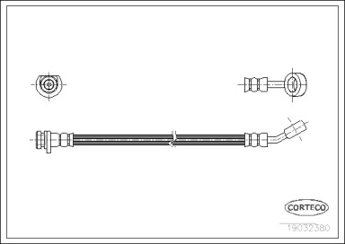 Тормоза CORTECO для HONDA ACCORD III Aerodeck (CA) 2.0 EX