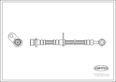 Тормоза CORTECO для HONDA ACCORD VI купе (CG) 2.0 i 16V
