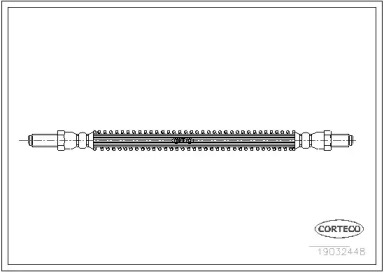Тормоза CORTECO для JAGUAR XJ (XJ40, XJ81) 6 3.2 24V