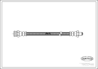 Тормоза CORTECO для NISSAN PATROL III/1 Station Wagon (W160) 3.2 D (W160)