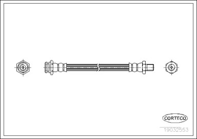Тормоза CORTECO для NISSAN TERRANO I (WD21) 2.4 i 4WD