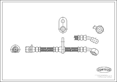 Тормоза CORTECO для HONDA PRELUDE V (BB_) 2.0 16V (BB9)