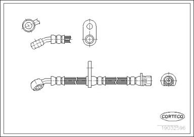 Тормоза CORTECO для HONDA PRELUDE V (BB_) 2.0 16V (BB9)