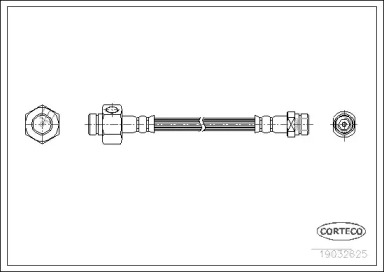 Тормоза CORTECO для HONDA CIVIC I Hatchback (SB) 1200 (SB1)