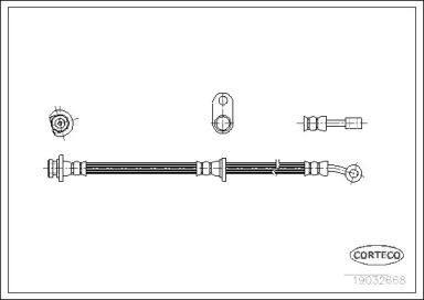 Тормоза CORTECO для HONDA PRELUDE V (BB_) 2.0 16V (BB9)