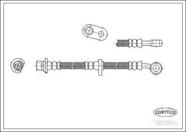 Тормоза CORTECO для HONDA PRELUDE V (BB_) 2.0 16V (BB9)