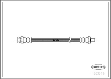 Тормоза CORTECO для NISSAN URVAN Фургон (E24) 2.5 D