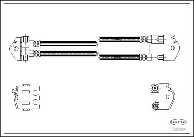 Тормоза CORTECO для FORD TRANSIT Фургон (FA_ _) 2.0 DI (FAE_, FAF_, FAG_)