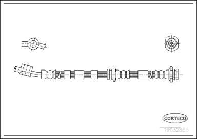 Тормоза CORTECO для NISSAN PRIMERA Traveller (WP11) 2.0 TD