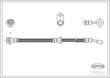 Тормоза CORTECO для HONDA ACCORD VI купе (CG) 2.0 i 16V