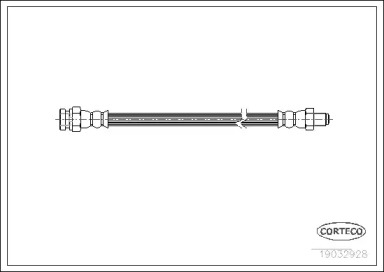 Тормоза CORTECO для NISSAN BLUEBIRD Traveller (W910) 2.0 D