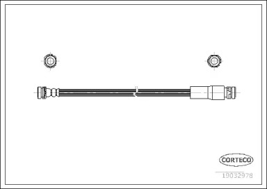 Тормоза CORTECO для MAZDA 2 (DY) 1.4