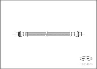 Тормоза CORTECO для PEUGEOT 207 CC (WD_) 1.6 16V Turbo