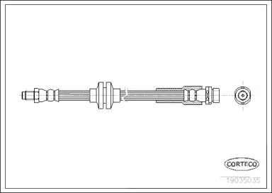 Тормоза CORTECO для MAZDA 3 (BK) 2.3 MPS Turbo