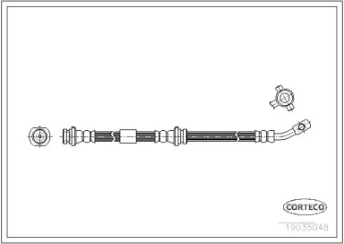 Тормоза CORTECO для NISSAN PRIMERA Traveller (WP11) 1.6 16V