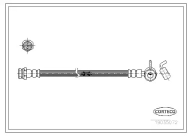 тормозные шланги CORTECO для MAZDA MX-5 I (NA) 1.8