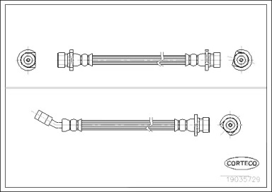 Тормоза CORTECO для HONDA CIVIC VIII Hatchback (FN, FK) Type R (FN2)