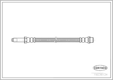 Тормоза CORTECO для VW CRAFTER 30-50 c бортовой платформой/ходовая часть (2F_) 2.5 TDI