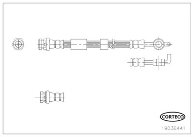 Тормоза CORTECO для MAZDA 6 универсал (GH) 2.2 D