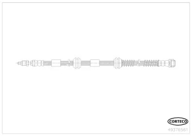 Тормоза CORTECO для PORSCHE CAYENNE (9PA) S 4.8