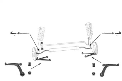 Рулевое управления MEYLE для FORD KA (RU8) 1.2