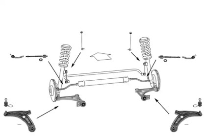 Рулевое управления MEYLE для HONDA JAZZ II (GD_, GE3, GE2) 1.2 i-DSI (GD5, GE2)