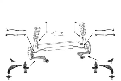 Рулевое управления MEYLE для MINI MINI (R50, R53) One