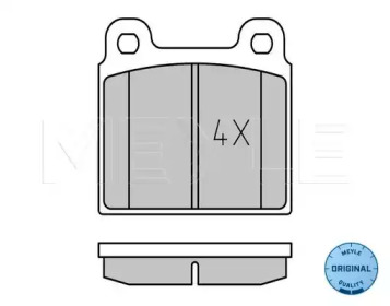 Дисковой тормозной механизм MEYLE для PORSCHE 911 3.2 SC Carrera