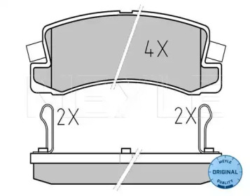 Запчасти для ТО MEYLE для LEXUS ES (VCV10_, VZV21_) 300 (MCV10_, VCV10_)