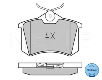 Дополнительные работы MEYLE для VW GOLF II (19E, 1G1) 1.8 GTI 16V