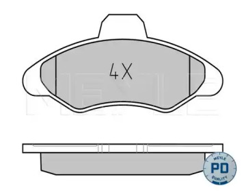 Дисковой тормозной механизм MEYLE для FORD ESCORT VI (GAL) 1.8 XR3i 16V 4x4