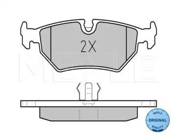 Тормозные колодки MEYLE для JAGUAR XJ (XJ40, XJ81) 6 3.2 24V