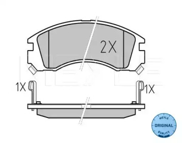 Дисковой тормозной механизм MEYLE для PEUGEOT 4007 (GP_) 2.2 HDi