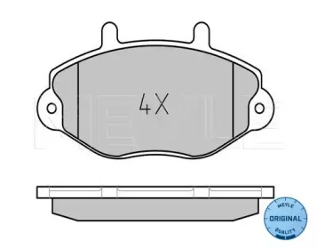 Дисковой тормозной механизм MEYLE для FORD TRANSIT Фургон (E_ _) 2.0 i (EAL, EAS)
