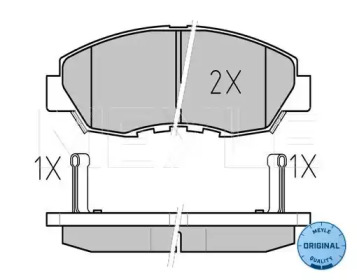 Запчасти для ТО MEYLE для HONDA ACCORD IV (CB) 2.0 i 16V (CB3)