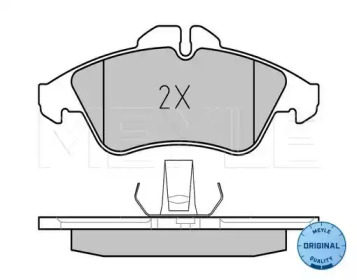 Дисковой тормозной механизм MEYLE для MERCEDES-BENZ SPRINTER 3-t Фургон (903) 308 CDI