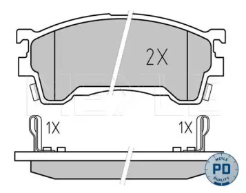 Запчасти для ТО MEYLE для MAZDA 626 IV Hatchback (GE) 2.5 24V