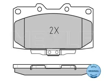 Запчасти для ТО MEYLE для SUBARU IMPREZA седан (GD) 2.0 WRX Turbo AWD