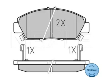 Запчасти для ТО MEYLE для HONDA SHUTTLE (RA) 2.2 16V (RA1)