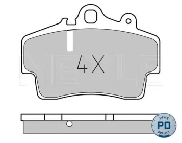 Дополнительные работы MEYLE для PORSCHE BOXSTER (987) 2.7