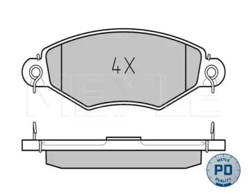 Запчасти для ТО MEYLE для NISSAN KUBISTAR (X76) 1.5 dCi