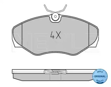 Тормозные колодки MEYLE для NISSAN PRIMASTAR Фургон (X83) 2.0