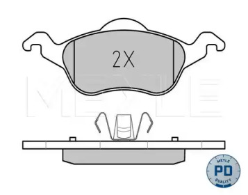 Тормозные колодки MEYLE для FORD FOCUS седан (DFW) 1.8 16V