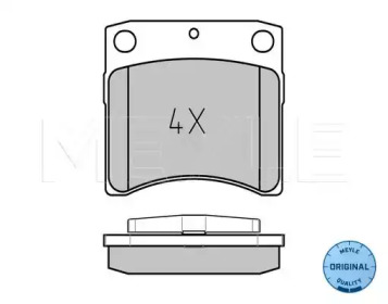 Дисковой тормозной механизм MEYLE для VW TRANSPORTER IV c бортовой платформой/ходовая часть (70XD) 1.9 TD