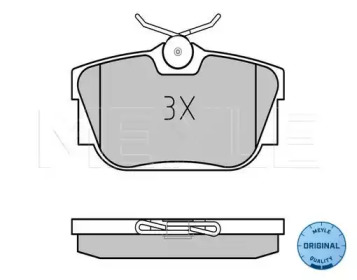 Дисковой тормозной механизм MEYLE для VW TRANSPORTER IV c бортовой платформой/ходовая часть (70XD) 1.9 TD