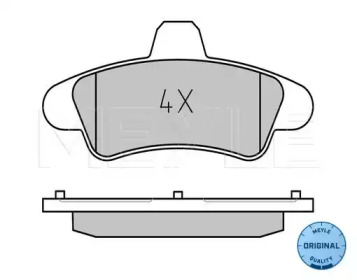 Запчасти для ТО MEYLE для FORD COUGAR (EC_) 2.5 V6 24V